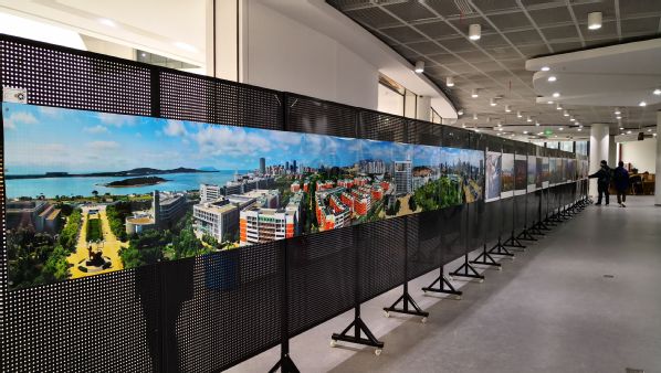 50余幅照片展示了校园自然和人文之美